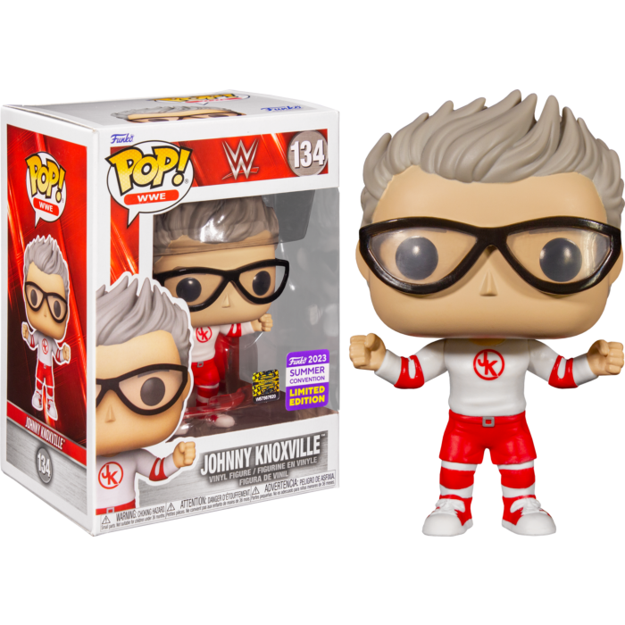 Funko POP! WWE: Johnny Knoxville 134 (Funko 2023 Summer Convention Limited Edition)