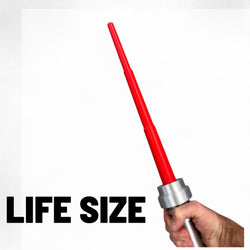 Life-Size Saber Hilt with Retractable Red Blade / Cosplay (ONLINE ORDER ONLY)