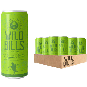 Wild Bill’s Mojito Soda (12oz) (ONLINE ORDER ONLY)