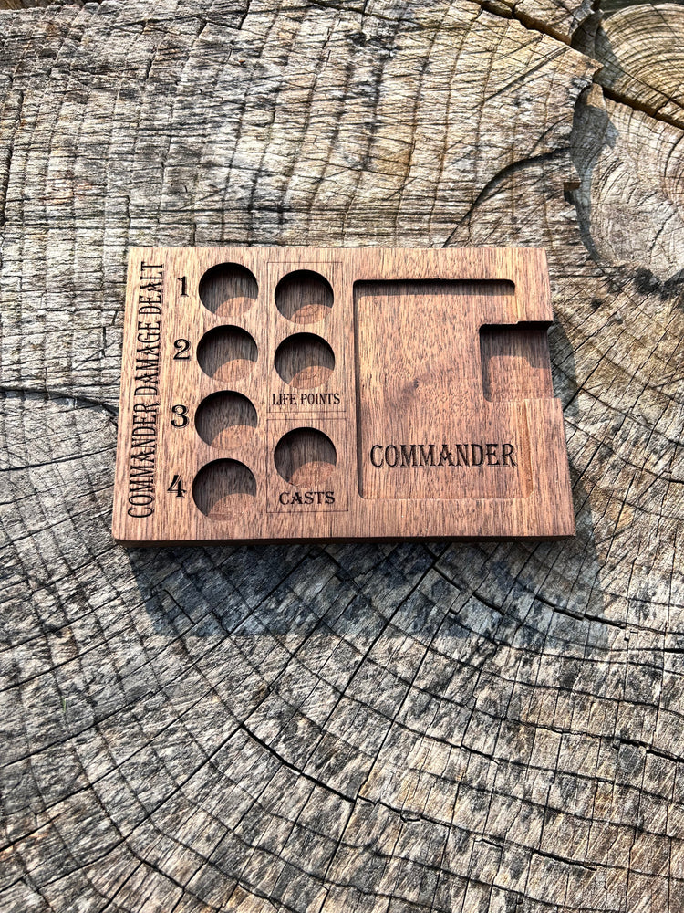 MTG Wooden Commander Station (Online Order Only)