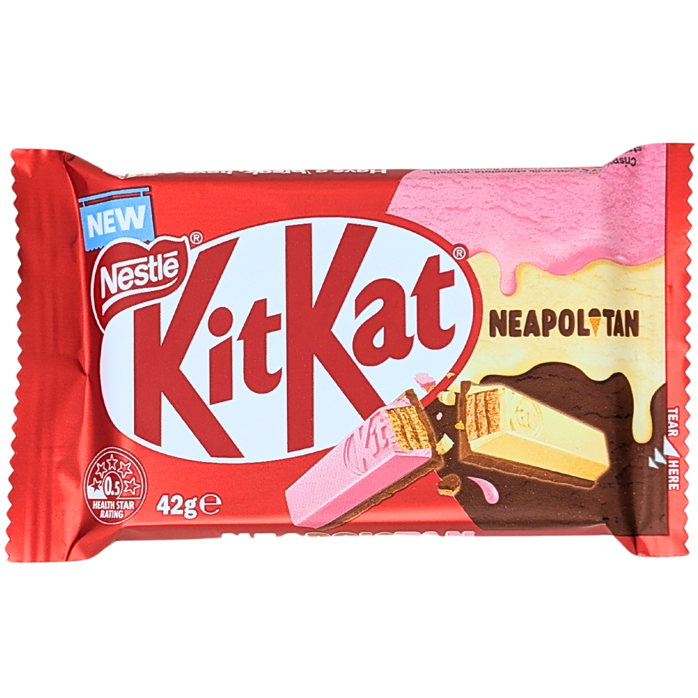 Kit Kat Neapolitan (42g) (Australia) (ONLINE ORDER ONLY)
