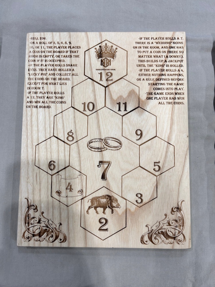 Gluckhaus Game Board (Online Order Only)