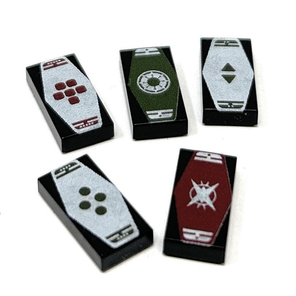 Sabacc Cards Pack made using LEGO parts - B3 Customs (Online Order Only)