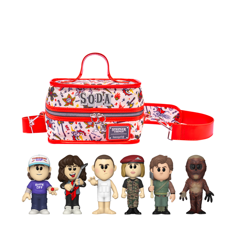 Loungefly - Vinyl SODA Stranger Things 6-Pack with Cooler