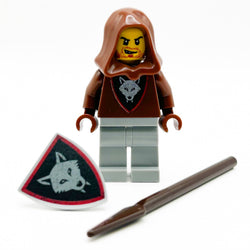 Wolfpack Bandit (Spear) - Custom Castle Minifigure (Online Order Only)