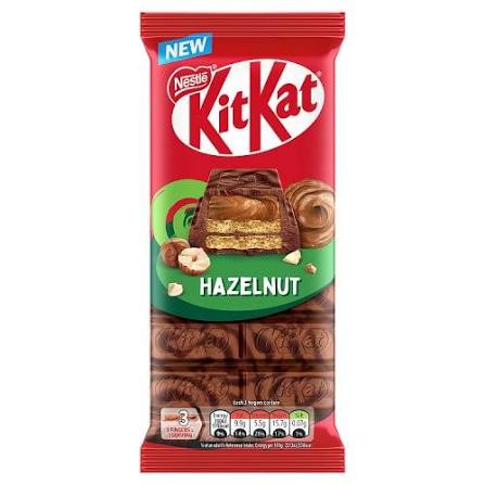 KitKat Hazelnut Sharing Blocks (99g) (Ireland) (ONLINE ORDER ONLY)