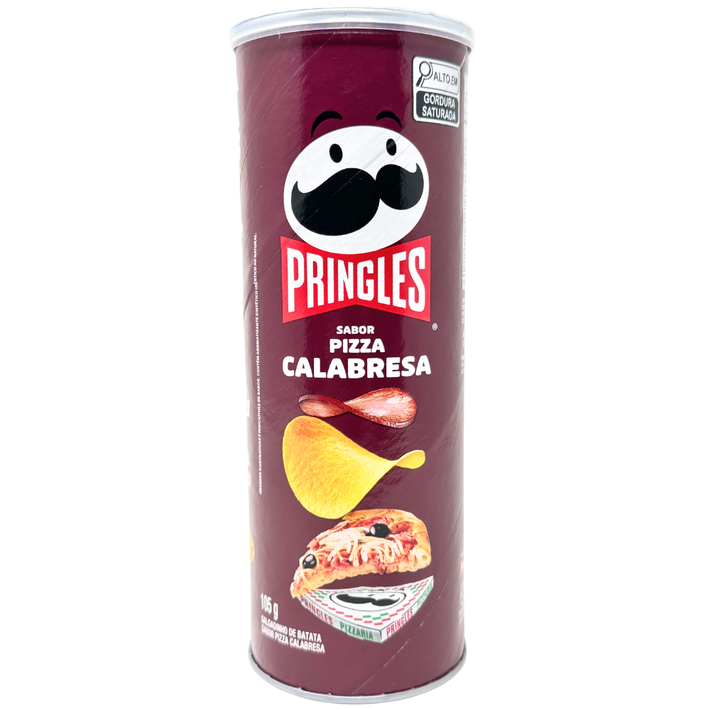 Pringles Sabor Pizza Calabresa (105g) (Brazil) (ONLINE ORDER ONLY)