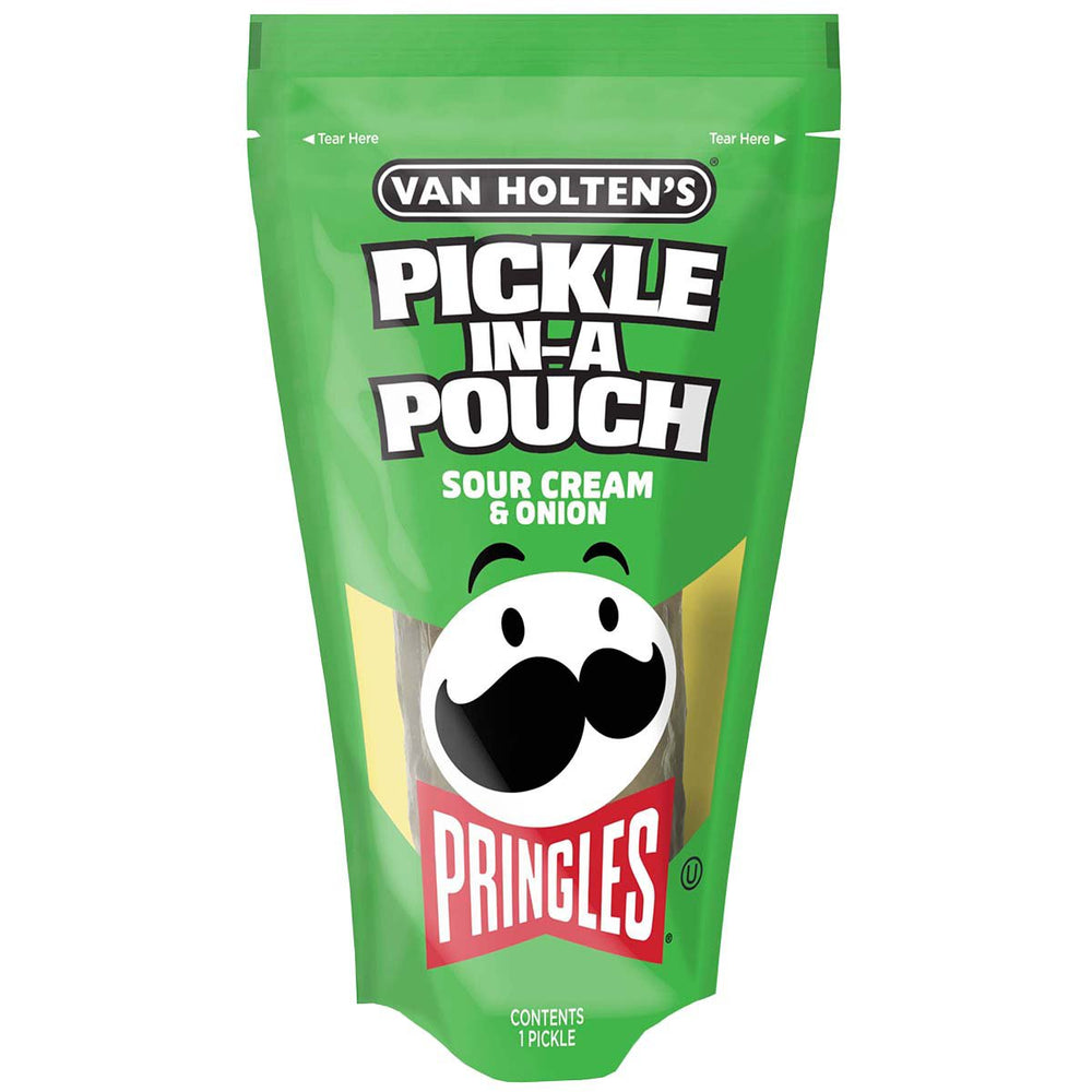 Van Holten’s Pickle in a Pouch - Pringles Sour Cream & Onion (ONLINE ORDER ONLY)