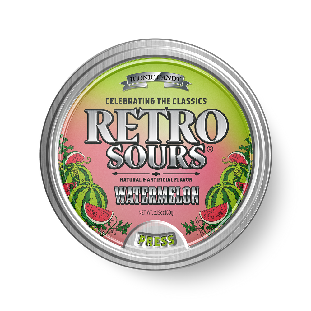 Retro Sours Watermelon (60g) (ONLINE ORDER ONLY)