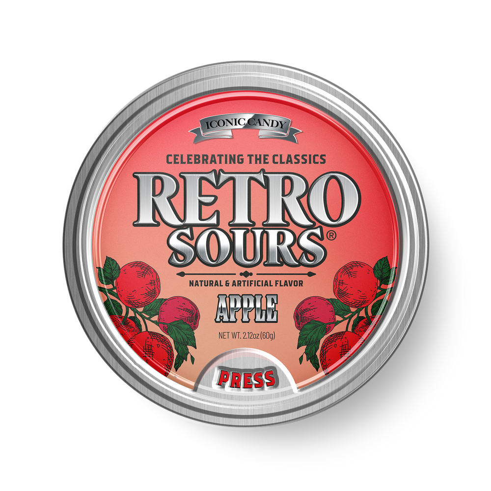 Retro Sours Red Apple (60g) (ONLINE ORDER ONLY)