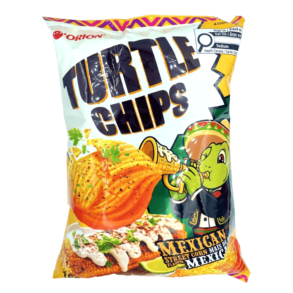 Orion Turtle Chips Mexican Street Corn Flavor (160g) (Korea) (ONLINE ORDER ONLY)