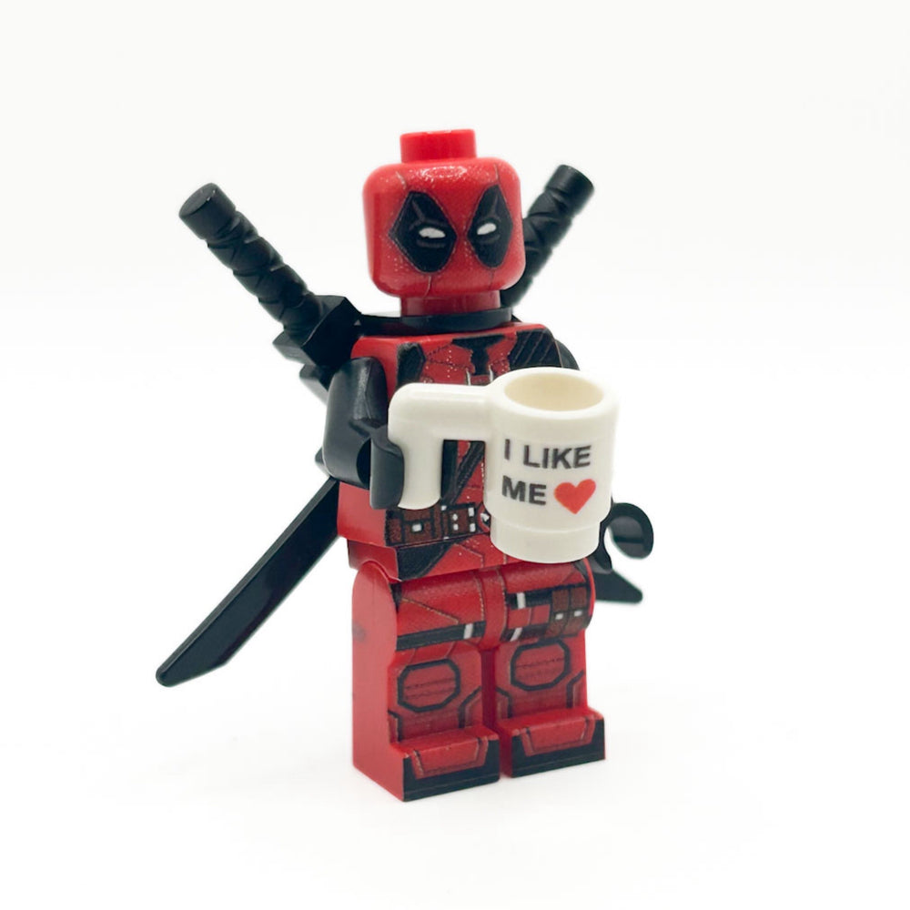 I Like ME Heart Mug (from Deadpool 3) for Minifigs - B3 Customs (Online Order Only)