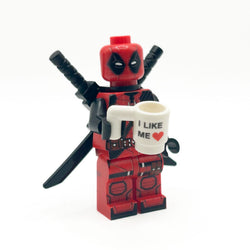 I Like ME Heart Mug (from Deadpool 3) for Minifigs - B3 Customs (Online Order Only)