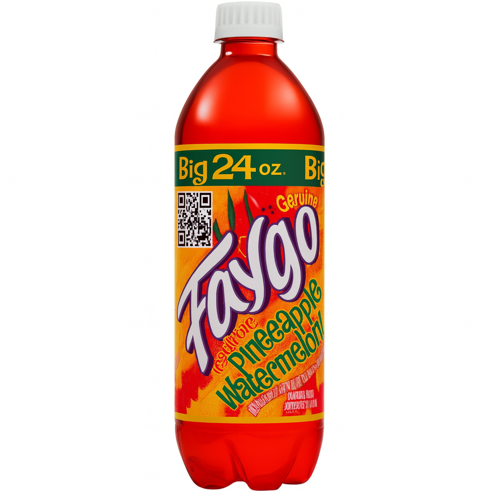Faygo Pineapple Watermelon (24 oz) (ONLINE ORDER ONLY)