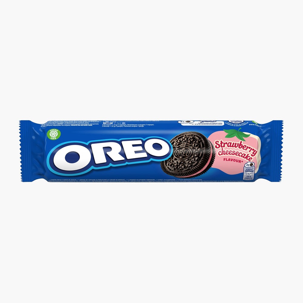 Oreo Strawberry Cheesecake (154g) (Romania) (ONLINE ORDER ONLY)