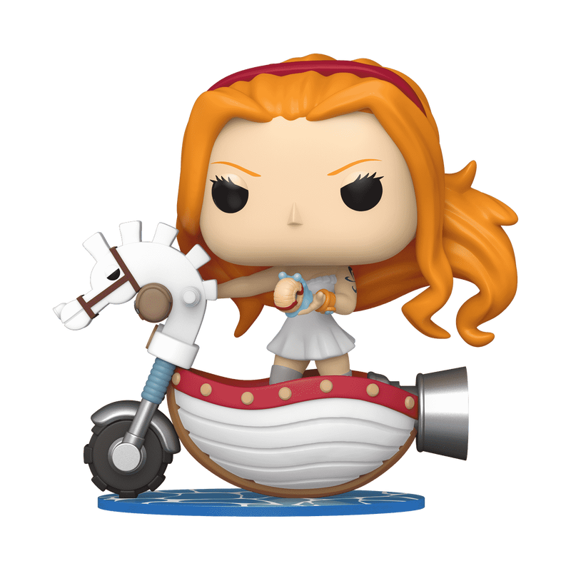 Funko POP! Rides: One Piece - Nami with White Hobby Horse 128