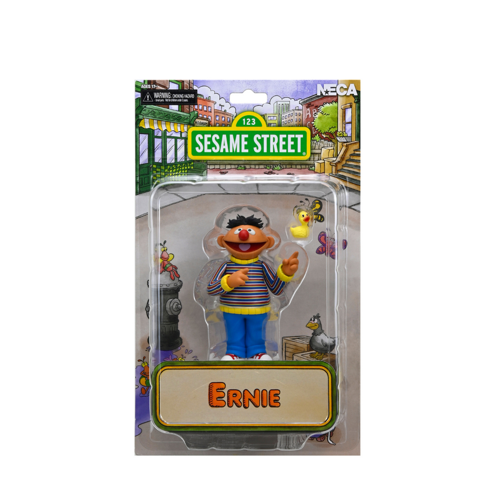 NECA x Sesame Street Ernie 6” Scale Figure Toony Classics (ONLINE ORDER ONLY)