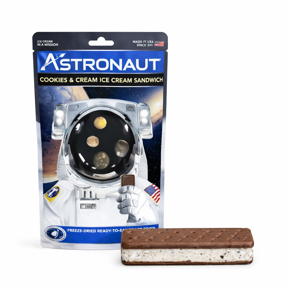 Astronaut Cookies & Cream Ice Cream Sandwich (31g) (ONLINE ORDER ONLY)