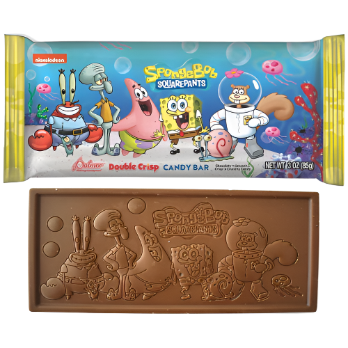 SpongeBob SquarePants Double Crisp Chocolate Bar (3oz) (ONLINE ORDER ONLY)