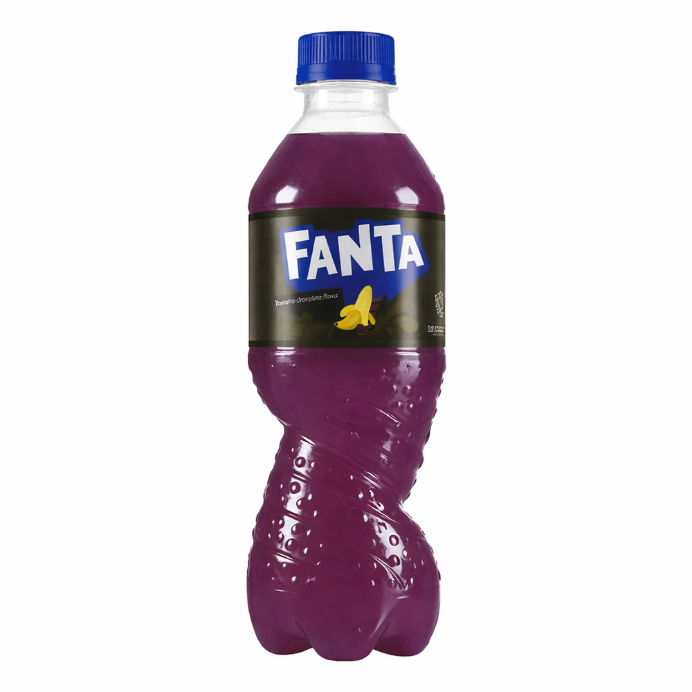 Fanta Banana Chocolate (500mL) (China) (ONLINE ORDER ONLY)