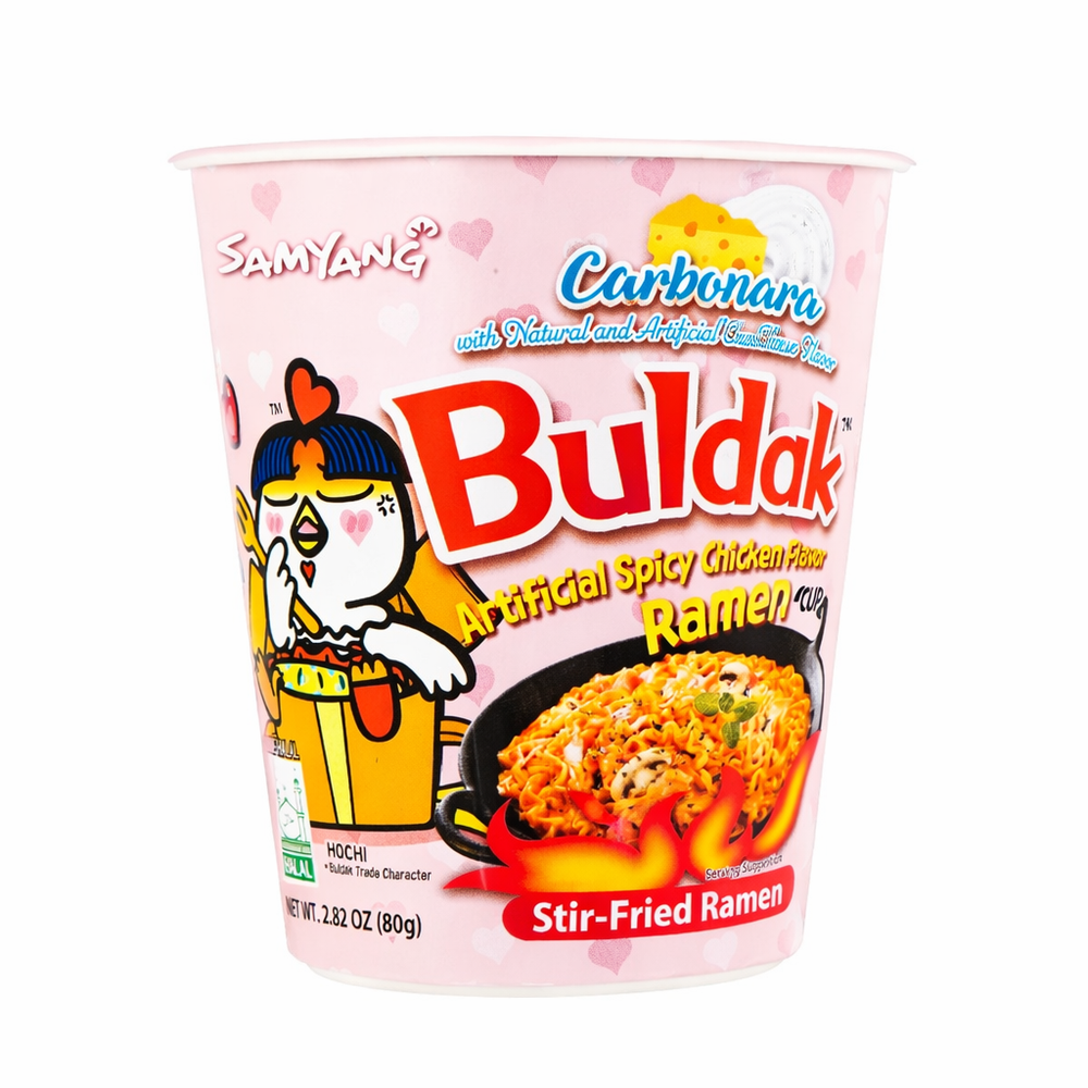 Samyang Buldak Spicy Carbonara Ramen Cup (80g) (ONLINE ORDER ONLY)