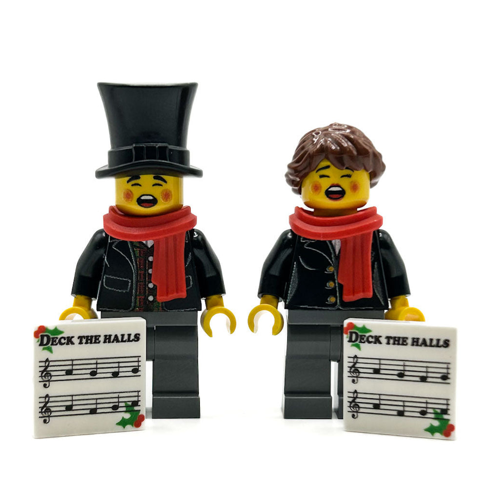 Custom Christmas Caroler Minifigs (Online Order Only)