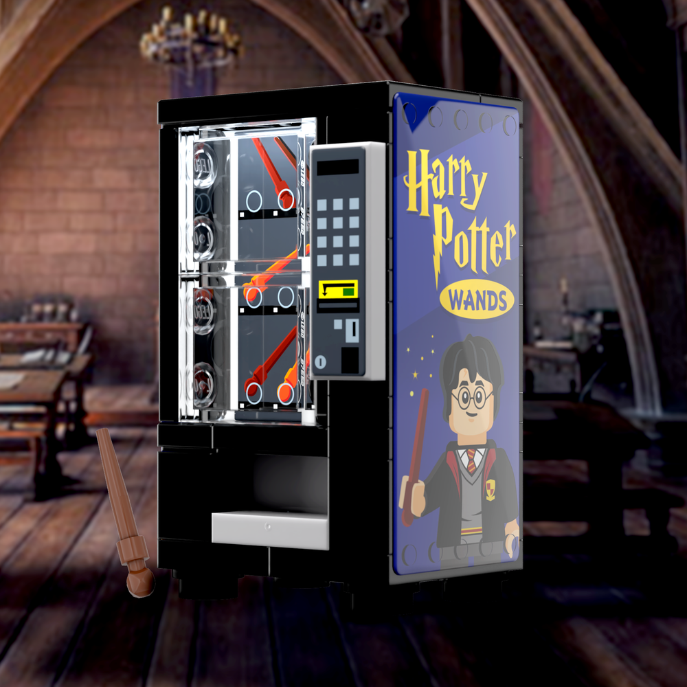 Wizard Wands Vending Machine Building Set - B3 Customs (Online Order Only)