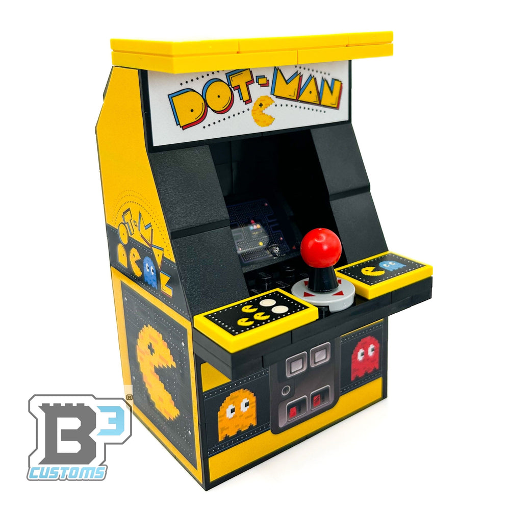 GIANT! Dot-Man Arcade Machine made using LEGO parts - B3 Customs (Online Order Only)