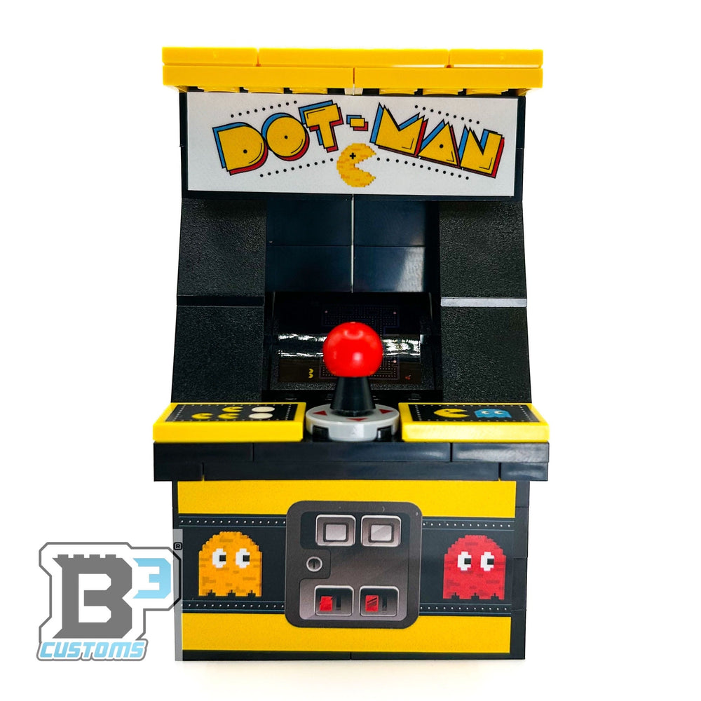 GIANT! Dot-Man Arcade Machine made using LEGO parts - B3 Customs (Online Order Only)