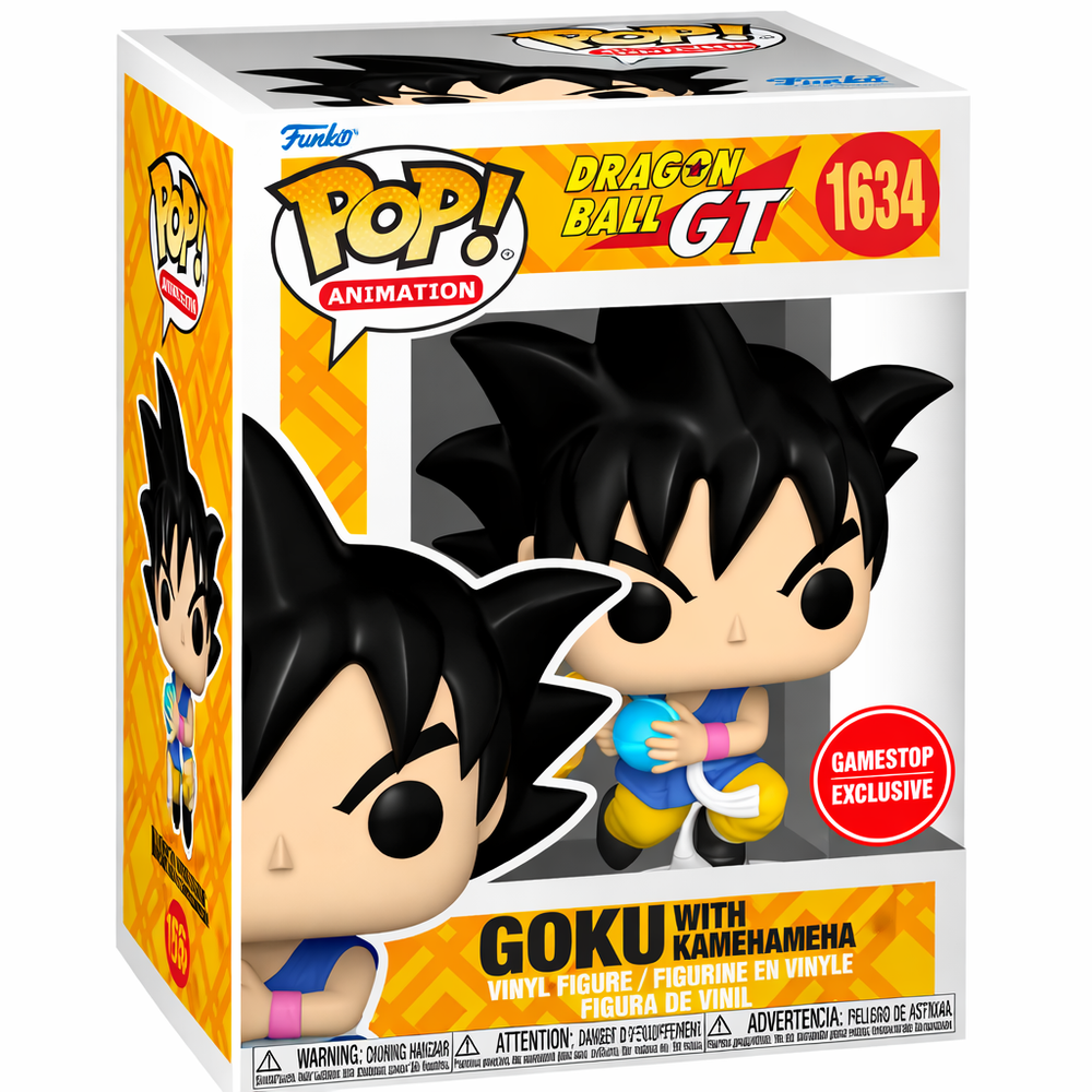 Funko POP! Animation: Dragonball GT - Goku with Kamehameha 1634 (GameStop Exclusive)