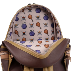 Loungefly x One Piece Wanted Dead or Alive Monkey D. Luffy Mini-Backpack - Entertainment Earth Exclusive