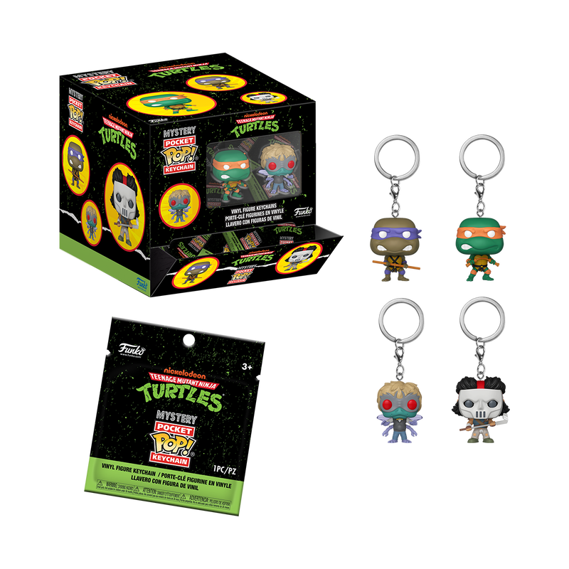 Funko Mystery Pocket POP! Keychain: Teenage Mutant Ninja Turtles