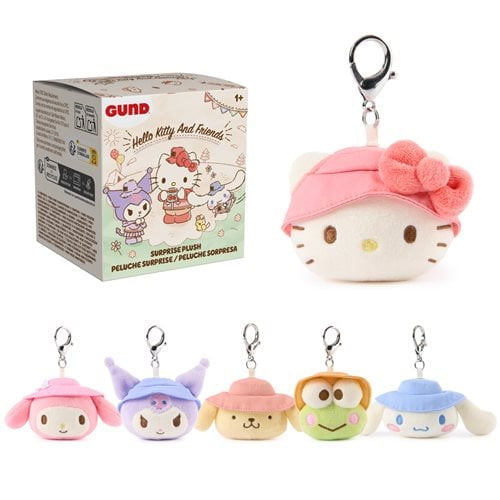 Hello Kitty and Friends Camp Plush Keychain Blind Box