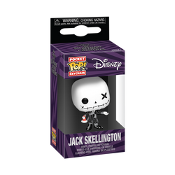 Funko Pocket POP! Disney: Patchwork Jack Skellington Keychain