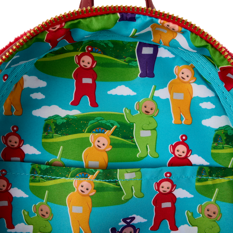 Loungefly x Teletubbies Po Plush Cosplay Light Up Mini Backpack