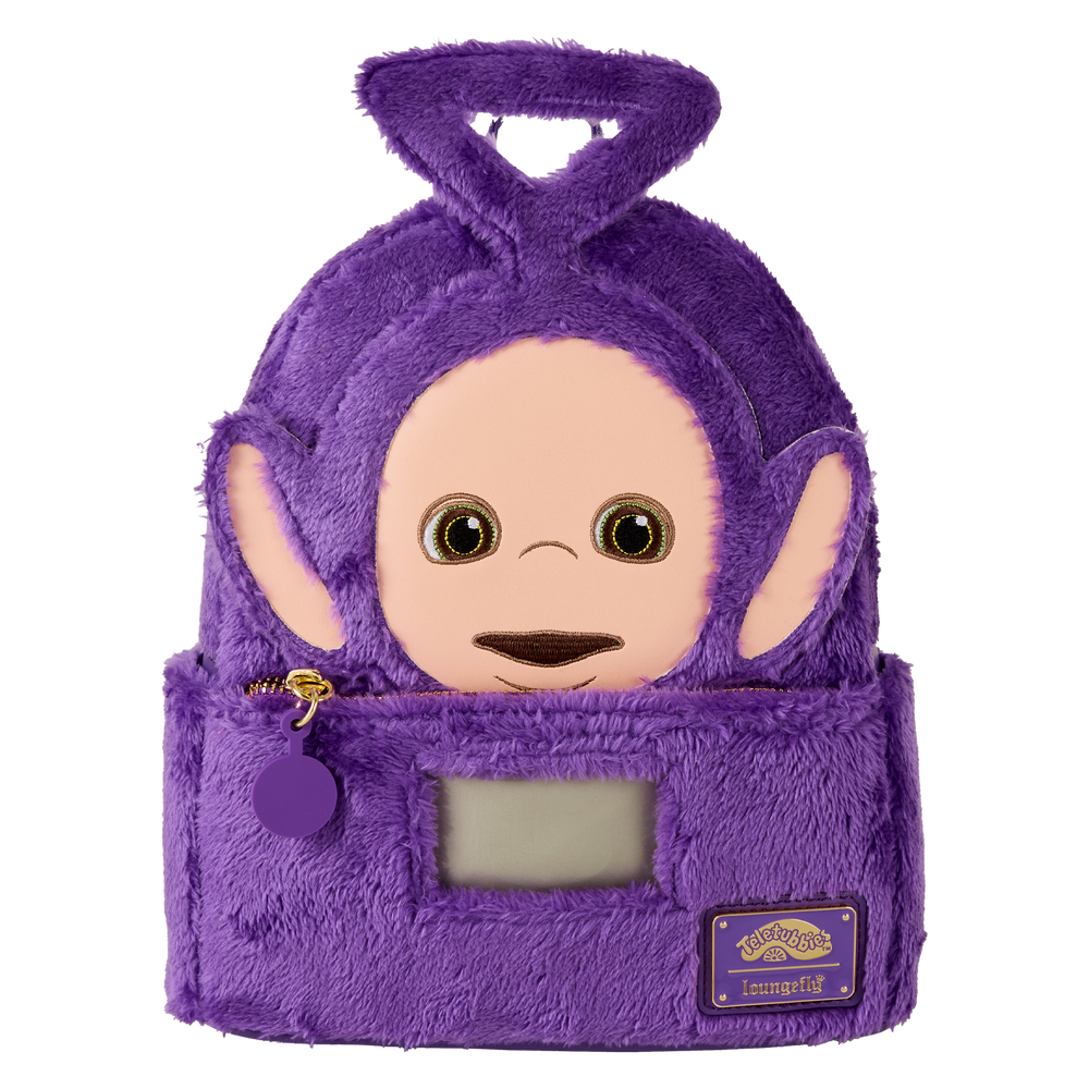 Loungefly x Teletubbies Tinky-Winky Plush Cosplay Light Up Mini Backpack