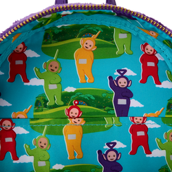 Loungefly x Teletubbies Tinky-Winky Plush Cosplay Light Up Mini Backpack