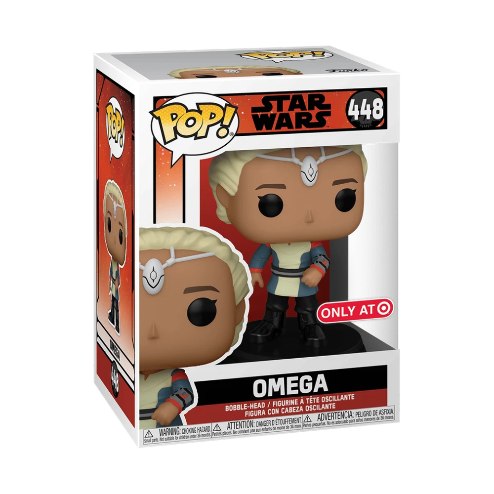 Funko POP! Star Wars: Omega 448 Only at Target)