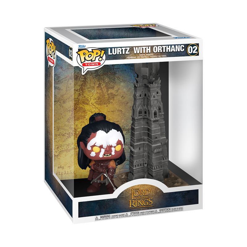 Funko POP! Town: The Lord of the Rings - Lurtz with Orthanc 02
