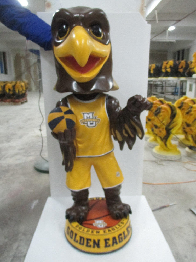 3 Foot Marquette Golden Eagles Mascot Bobblehead (ONLINE ORDER ONLY)