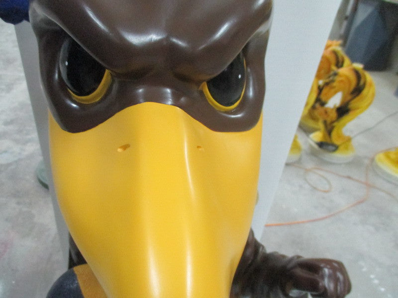 3 Foot Marquette Golden Eagles Mascot Bobblehead (ONLINE ORDER ONLY)