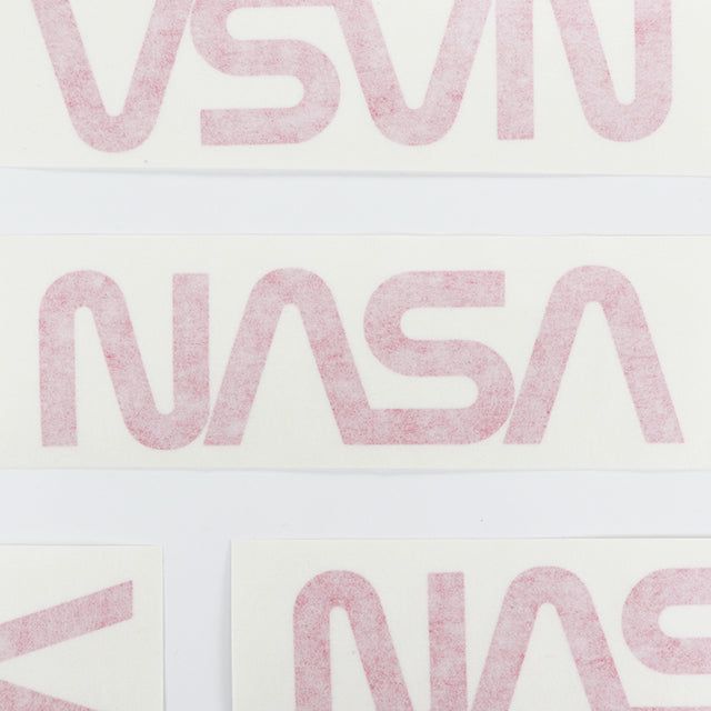 NASA Worm Logo Decal (ONLINE ORDER ONLY)