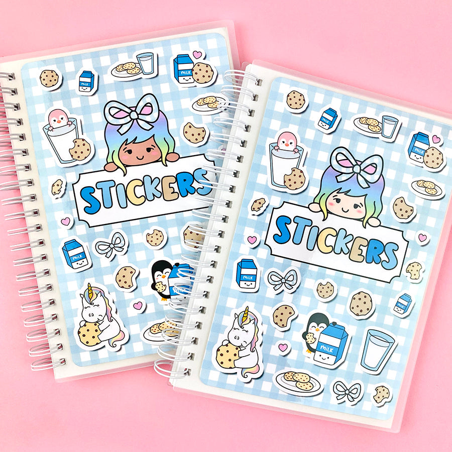Milk & Cookies Luna Reusable Sticker Book (ONLINE ORDER ONLY)