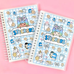 Milk & Cookies Luna Reusable Sticker Book (ONLINE ORDER ONLY)