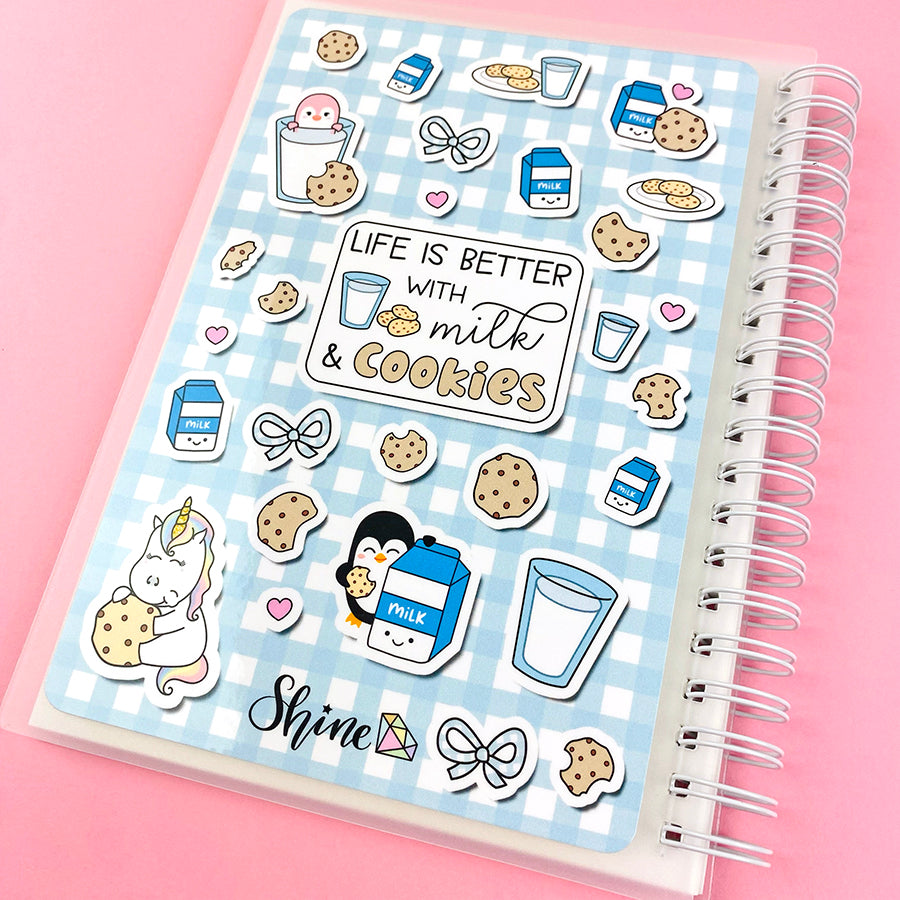 Milk & Cookies Luna Reusable Sticker Book (ONLINE ORDER ONLY)