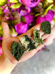 Forest Epidote Specimens from Turkey, Epidote and Quartz, Epidote Clusters (ONLINE ORDER ONLY)