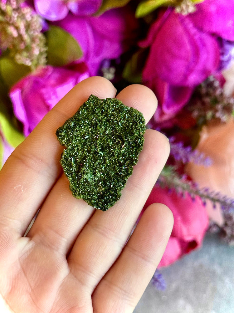 Forest Epidote Specimens from Turkey, Epidote and Quartz, Epidote Clusters (ONLINE ORDER ONLY)
