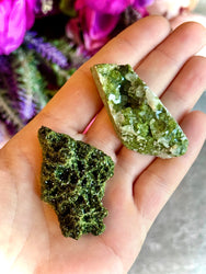 Forest Epidote Specimens from Turkey, Epidote and Quartz, Epidote Clusters (ONLINE ORDER ONLY)