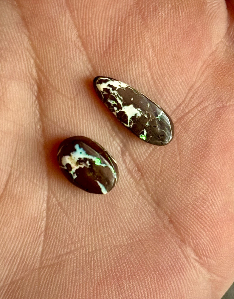 Dragon Pattern Boulder Opals, Boulder Opal Cabochons (ONLINE ORDER ONLY)