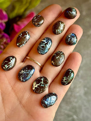 Dragon Pattern Boulder Opals, Boulder Opal Cabochons (ONLINE ORDER ONLY)